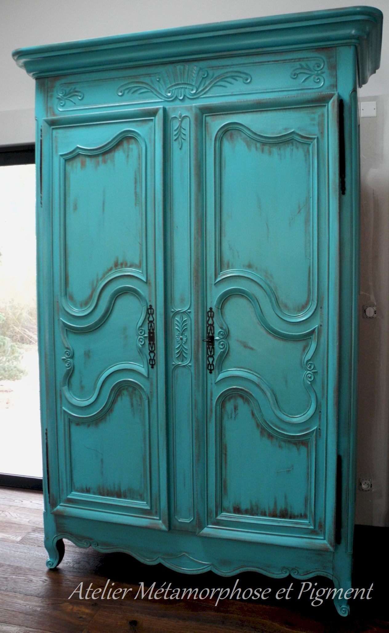 Armoire dbut XXe relook