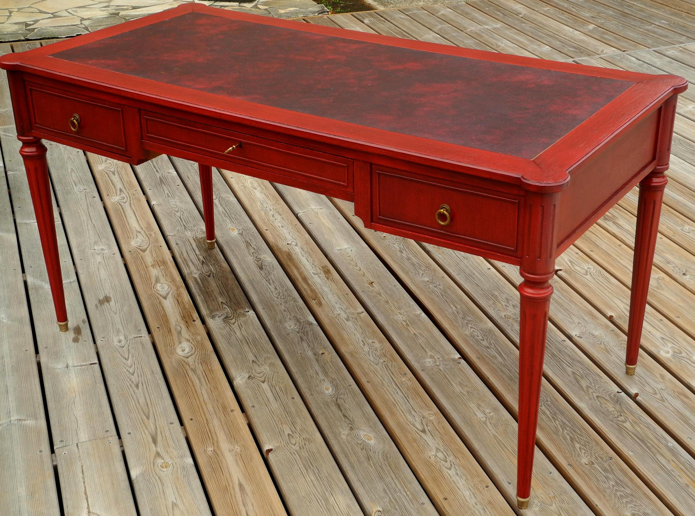 Bureau style Louis XVI relook