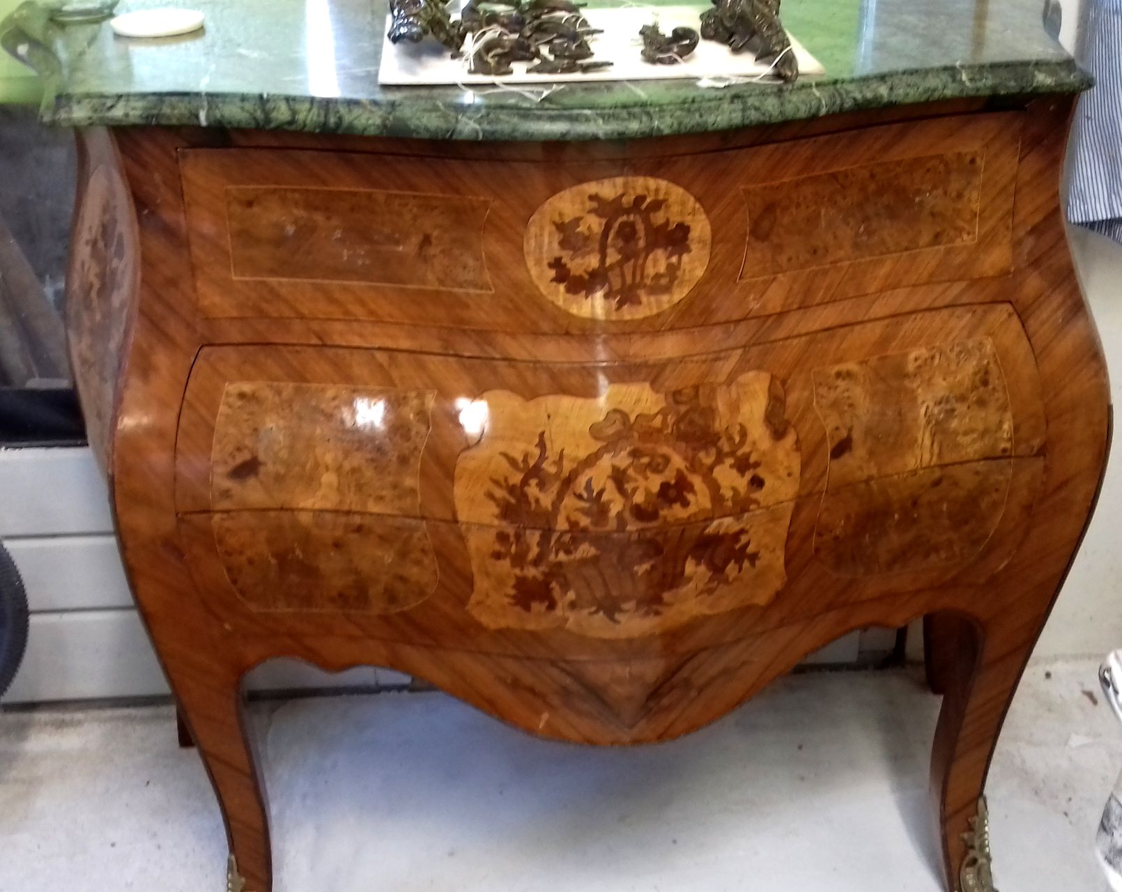 Commode Louis XV avant relooking