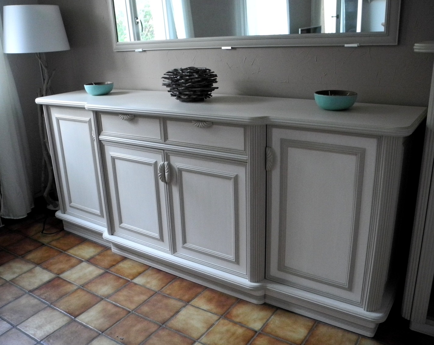 Enfilade contemporaine relooke