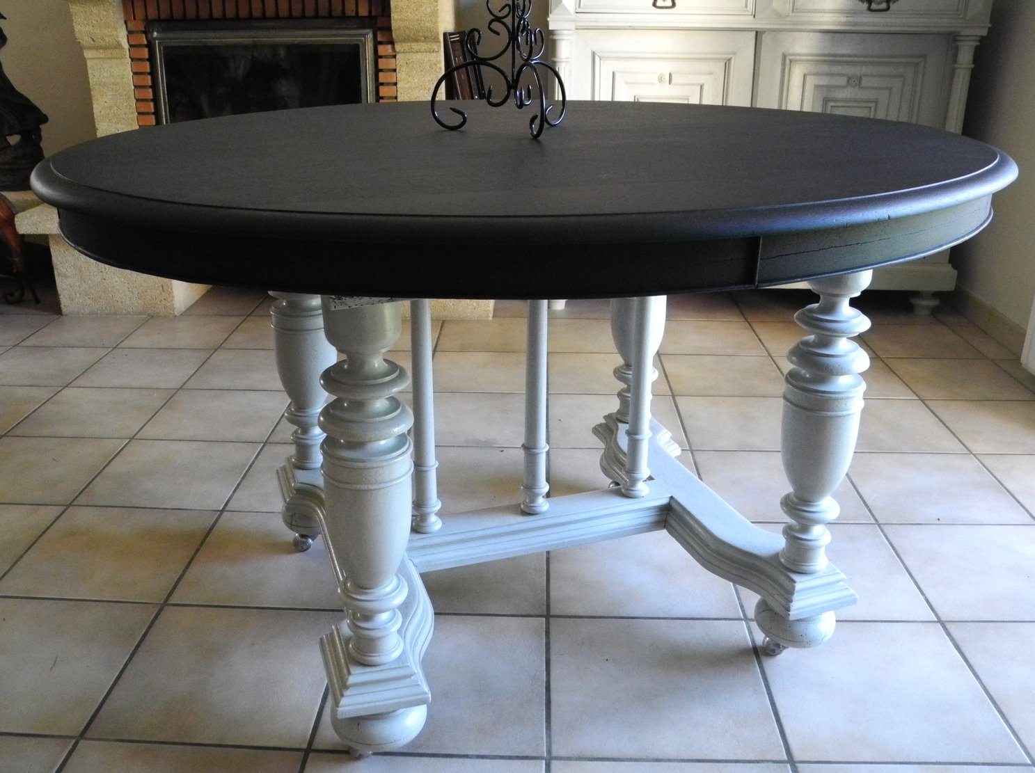 table henri II relook 