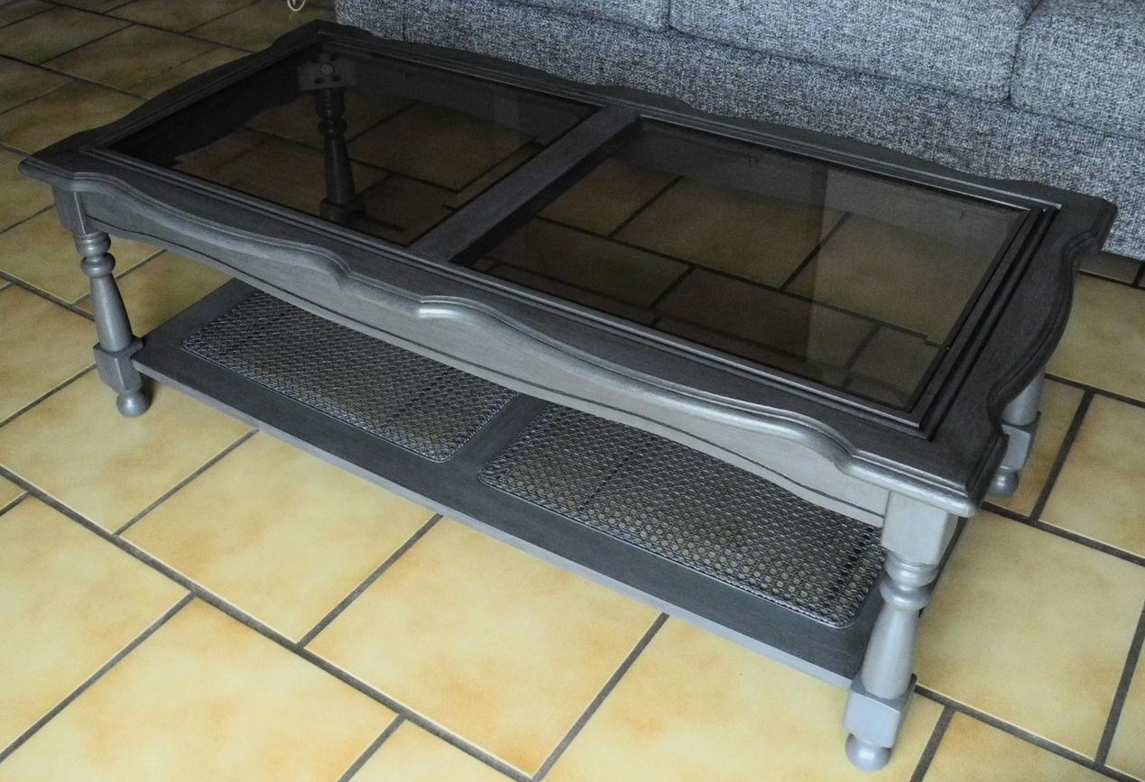 Table basse détail